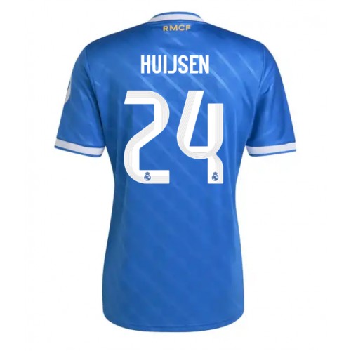 Stroje piłkarskie Real Madrid Dean Huijsen #24 Koszulka Trzeciej 2025-26 Krótki Rękaw